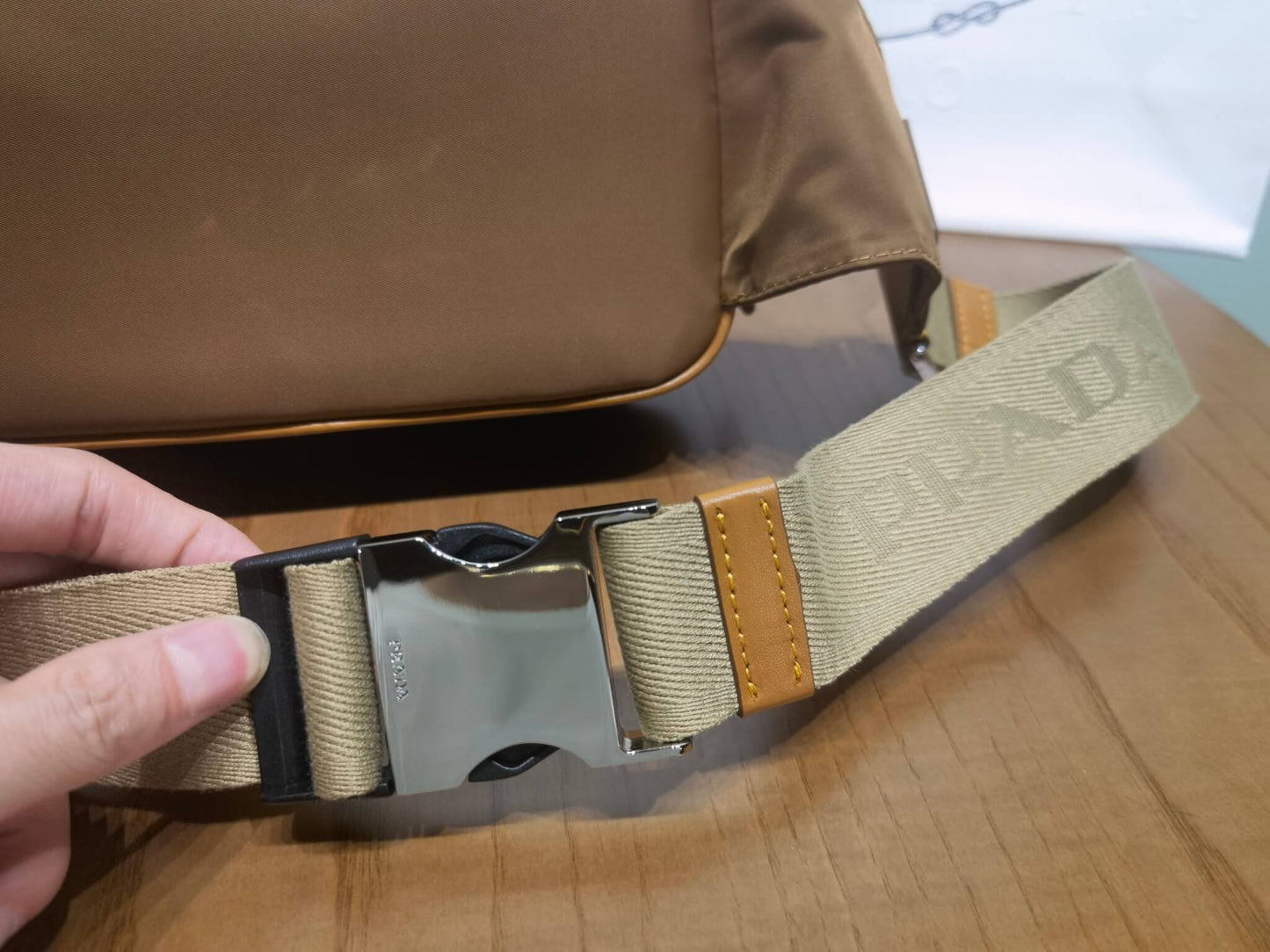 Pra belt bag Re-Nylon brown 2VL977