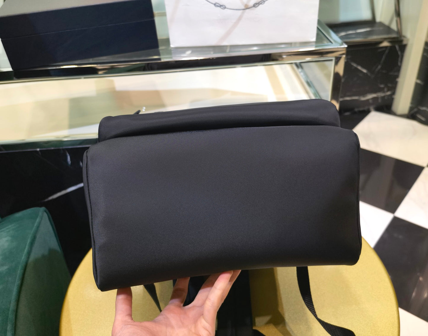 Prada Re-Nylon and Saffiano Leather backpack 2VZ048 black
