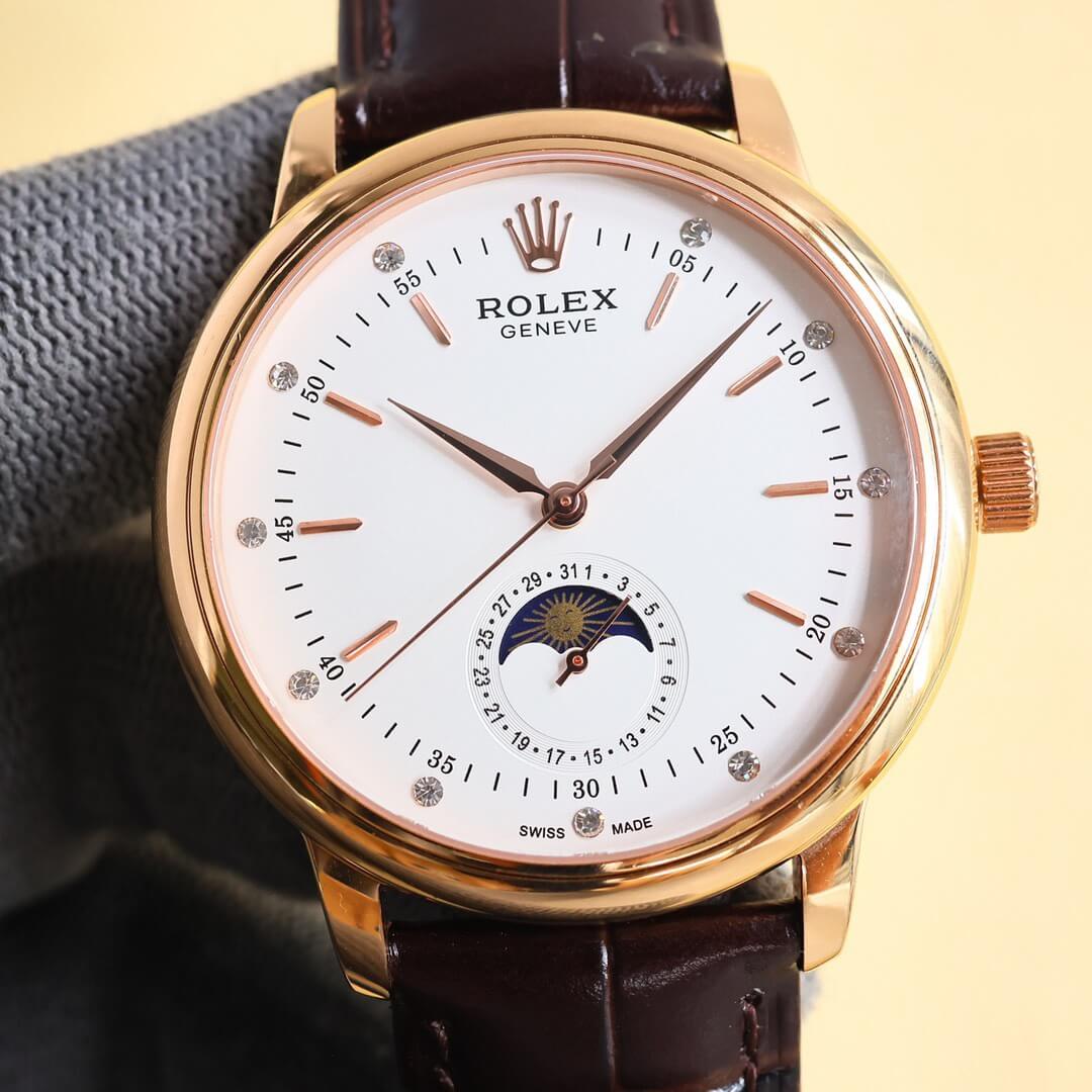 rolex 2024 new mens wristwatch eta2824 gold