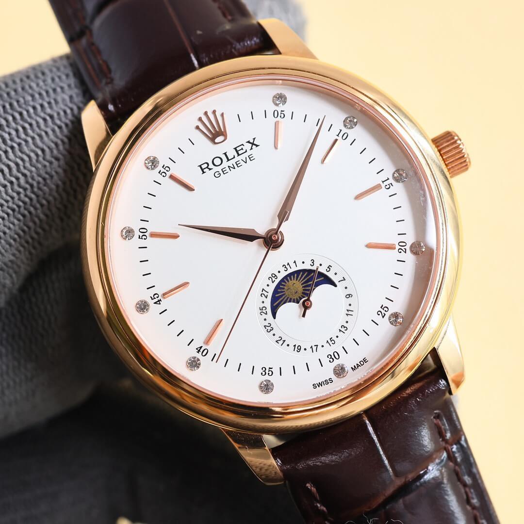 rolex 2024 new mens wristwatch eta2824 gold