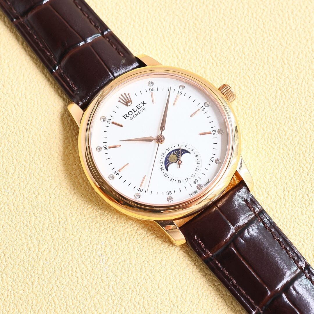 rolex 2024 new mens wristwatch eta2824 gold