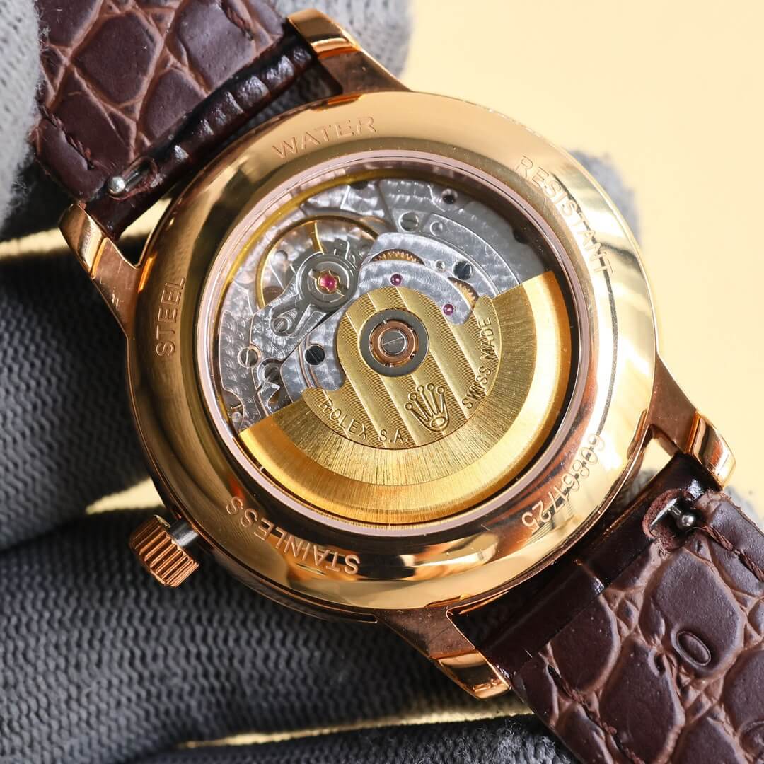 rolex 2024 new mens wristwatch eta2824 gold