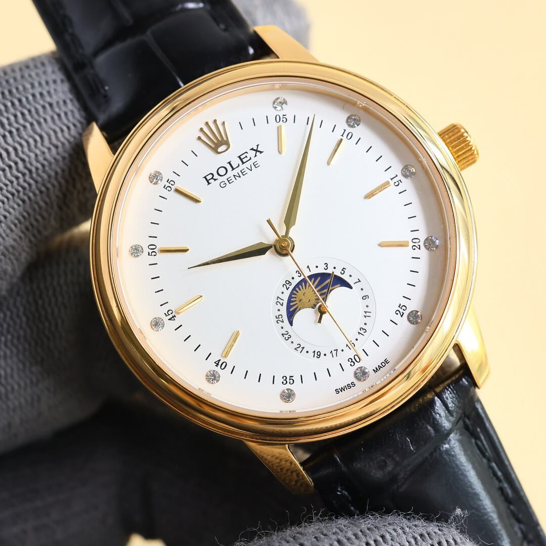 rolex 2024 new mens wristwatch eta2824 gold