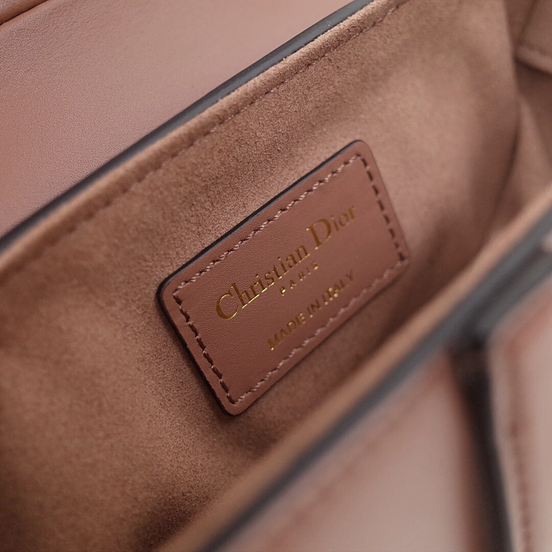 do saddle bag nude pink gold 21cm hardware plain leather 6816