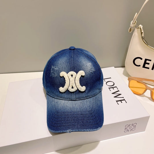 sailin versatile washable denim baseball cap sun visor mz13168a27