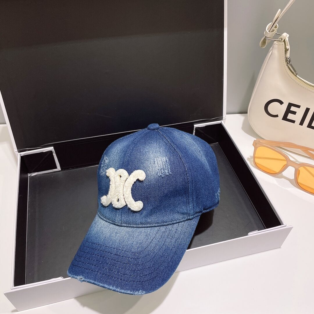 sailin versatile washable denim baseball cap sun visor mz13168a27
