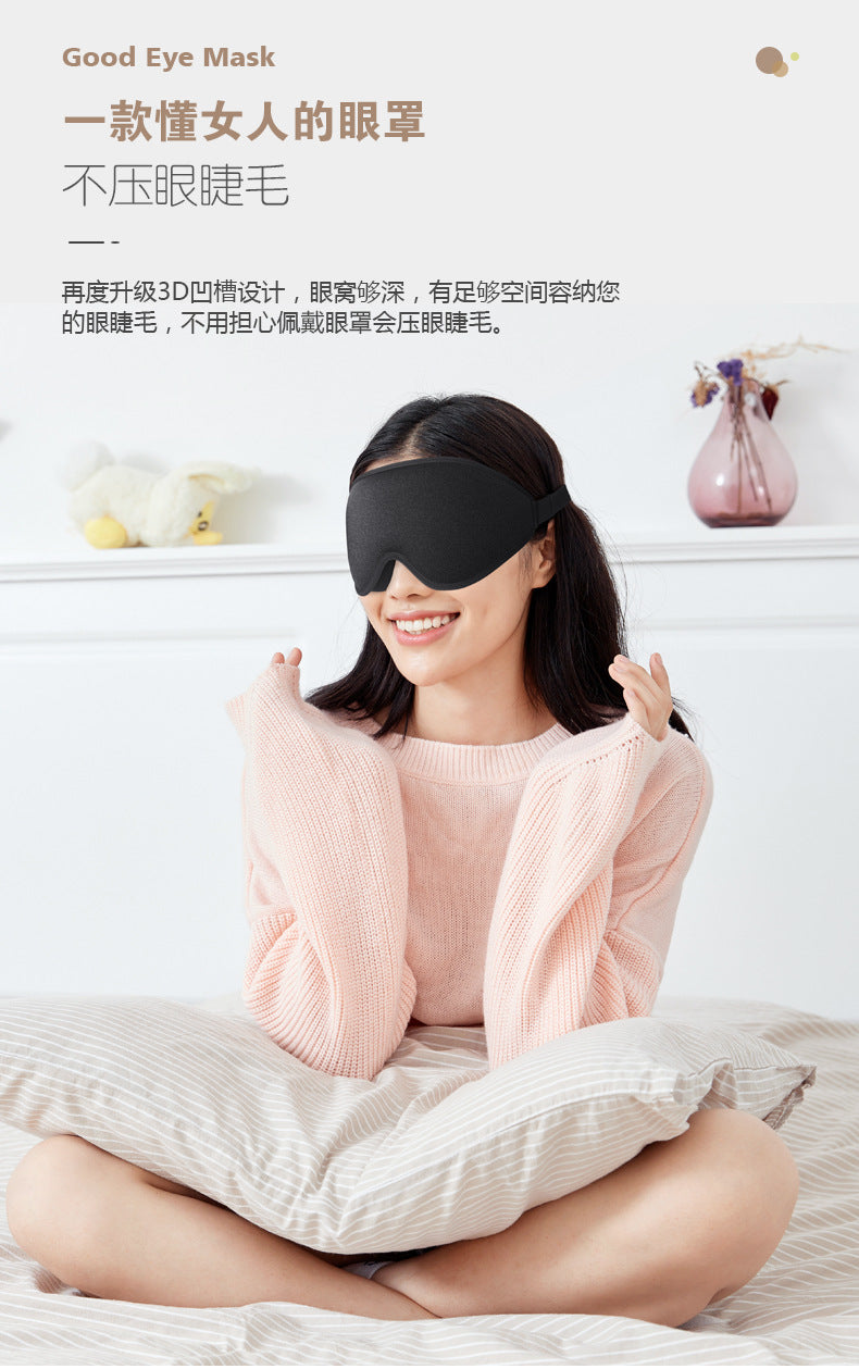 sleep eye mask for men women zero eye pressure 3d sleeping mask f309