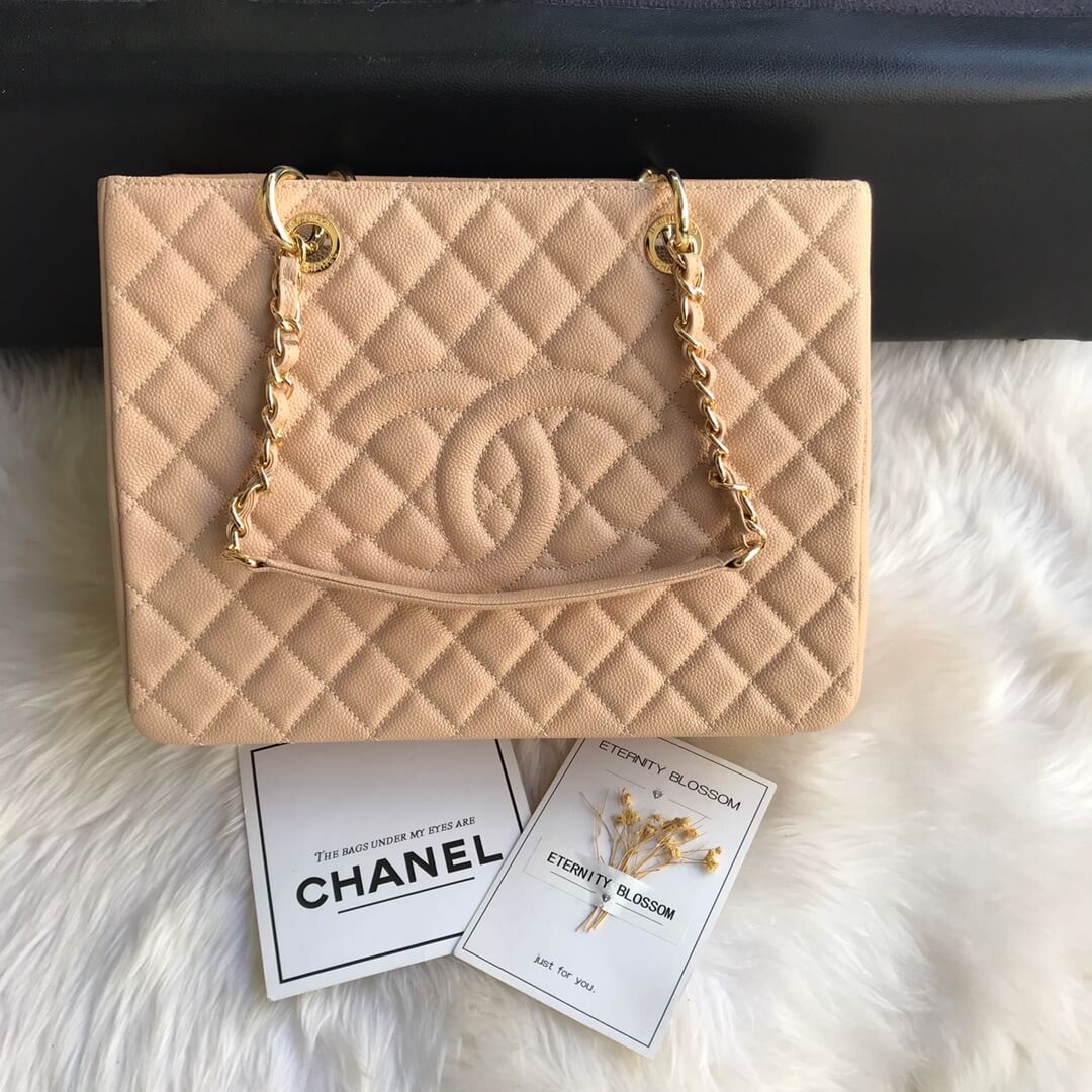 TOTE BAG APRICOT GOLD