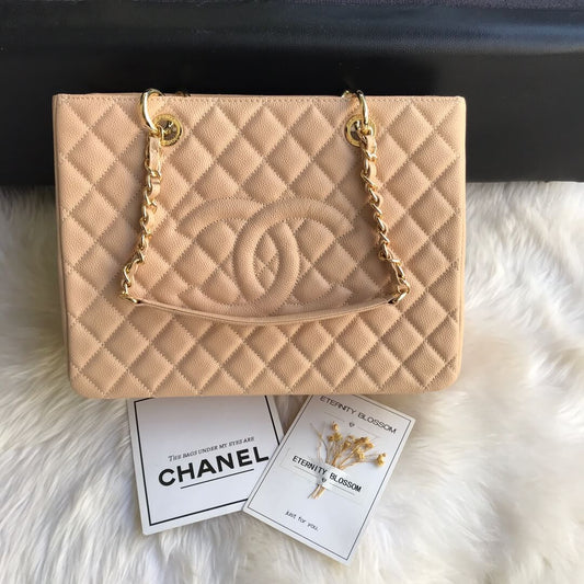 TOTE BAG APRICOT GOLD