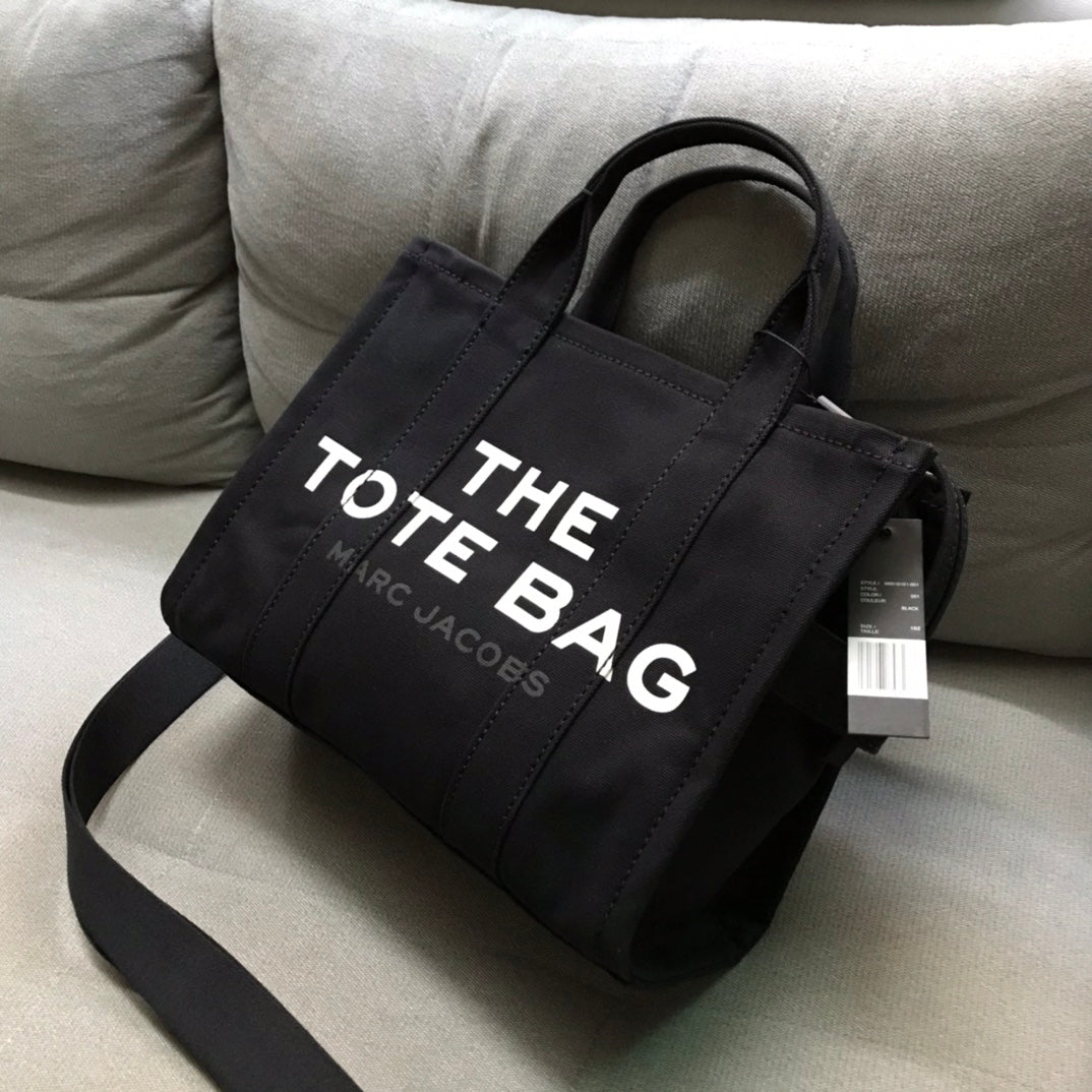 mj tote bgs canvas black