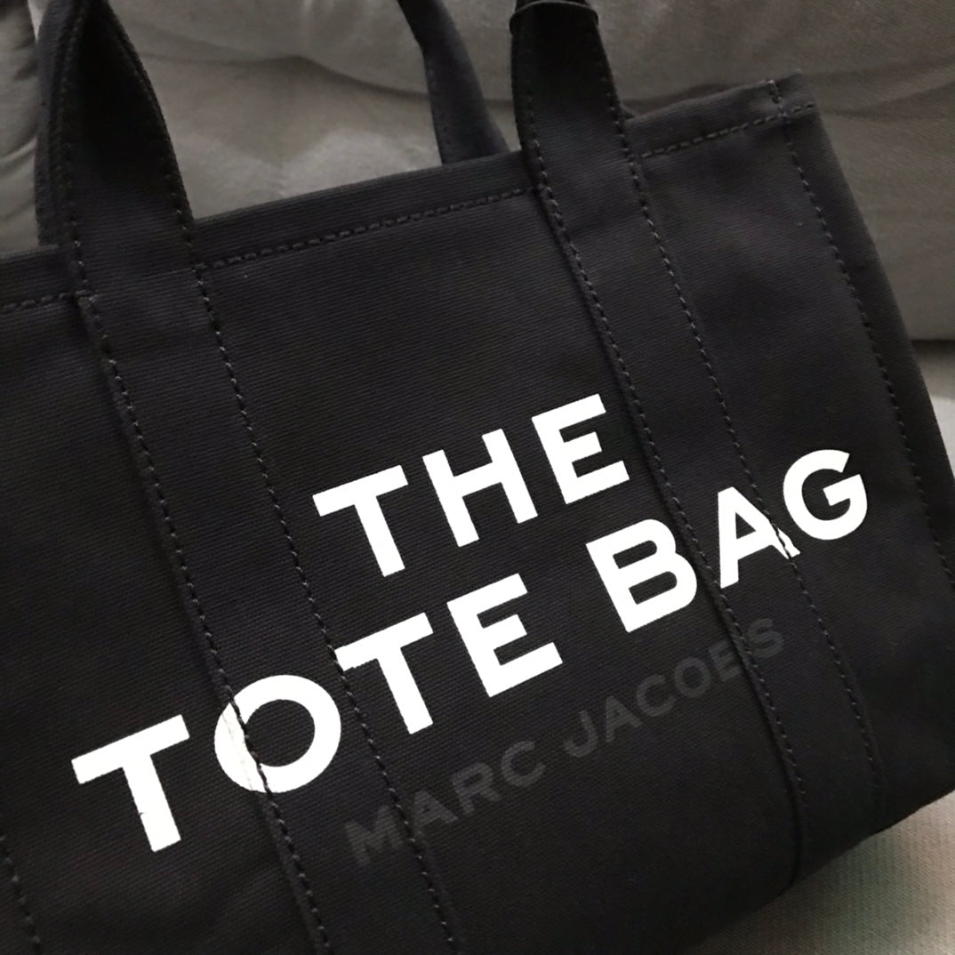 mj tote bgs canvas black