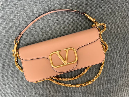 valentino borsa piccola a spalla garavani loco in vitello vlogosignacar 1133 apricot