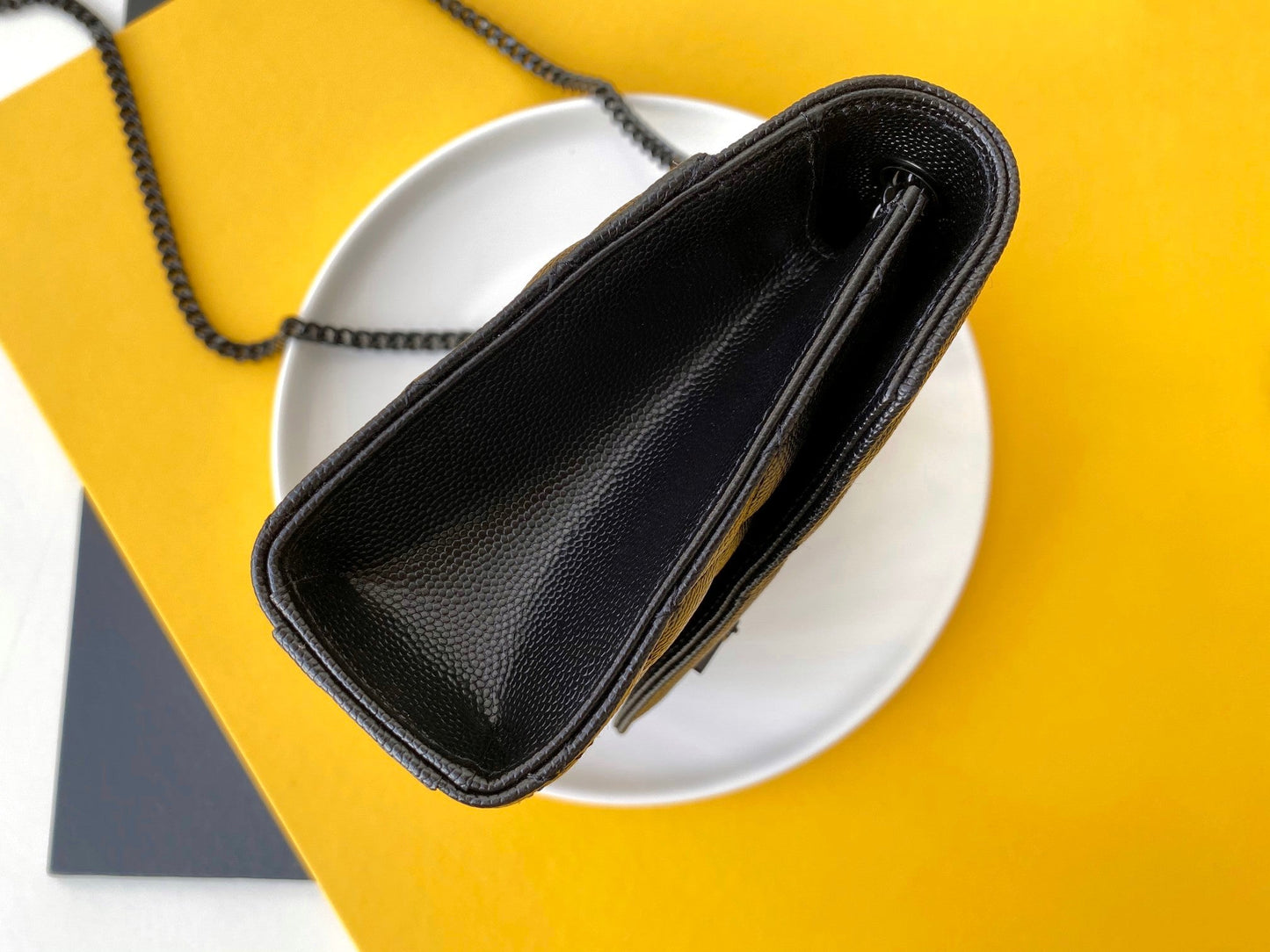 ysl crossbody shoulder bag black and silver hardware