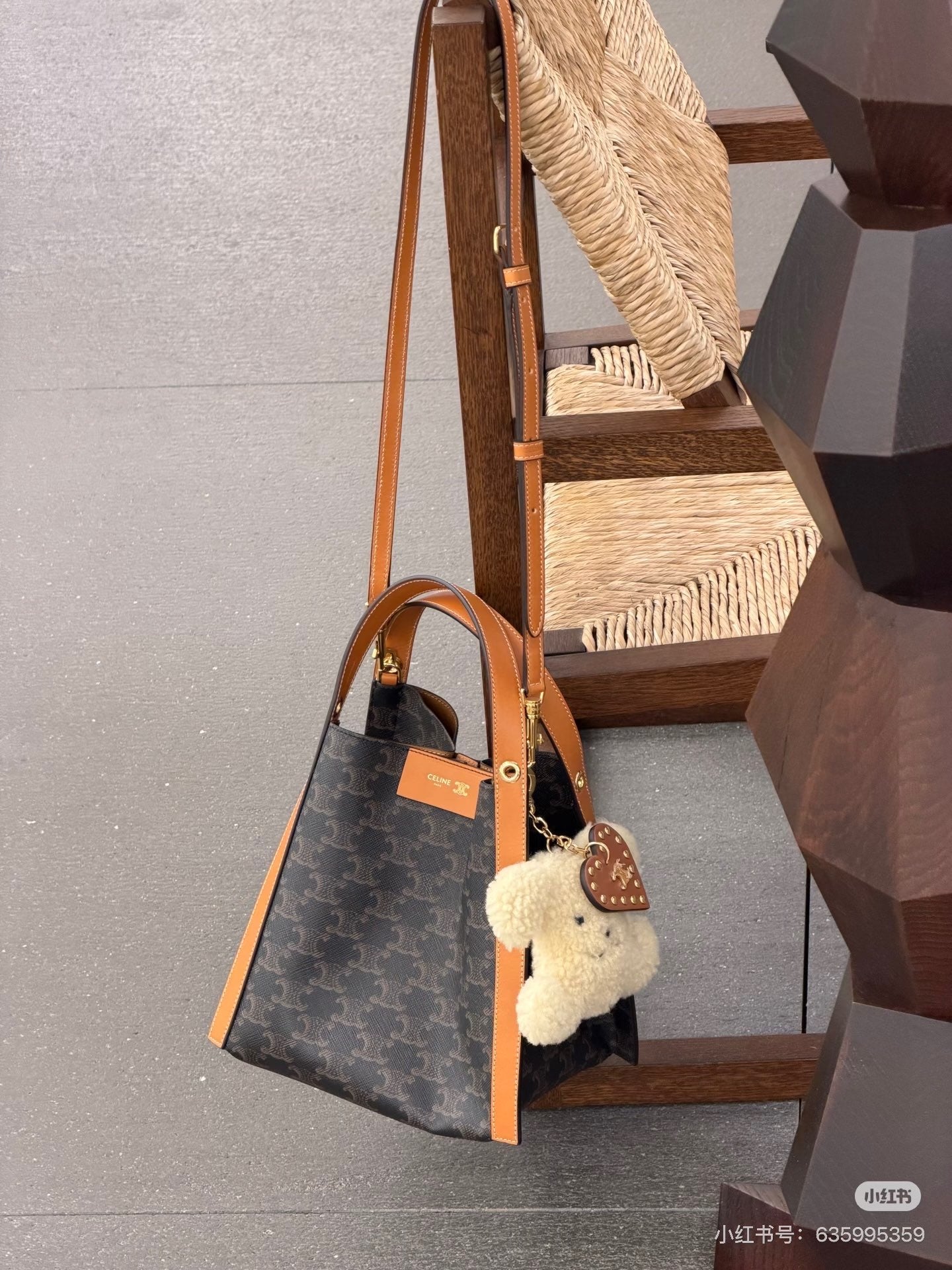 Celine CUBO Small Signature Handbag - View 3