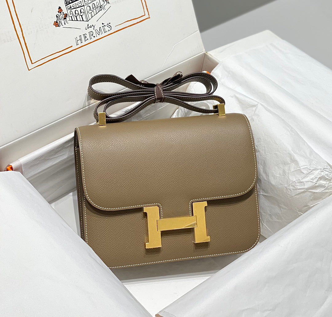 Hermès Constance 23 Elephant Grey Gold 26050923