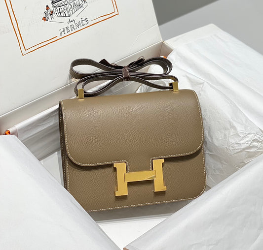 Hermès Constance 23 Elephant Grey Gold 26050923