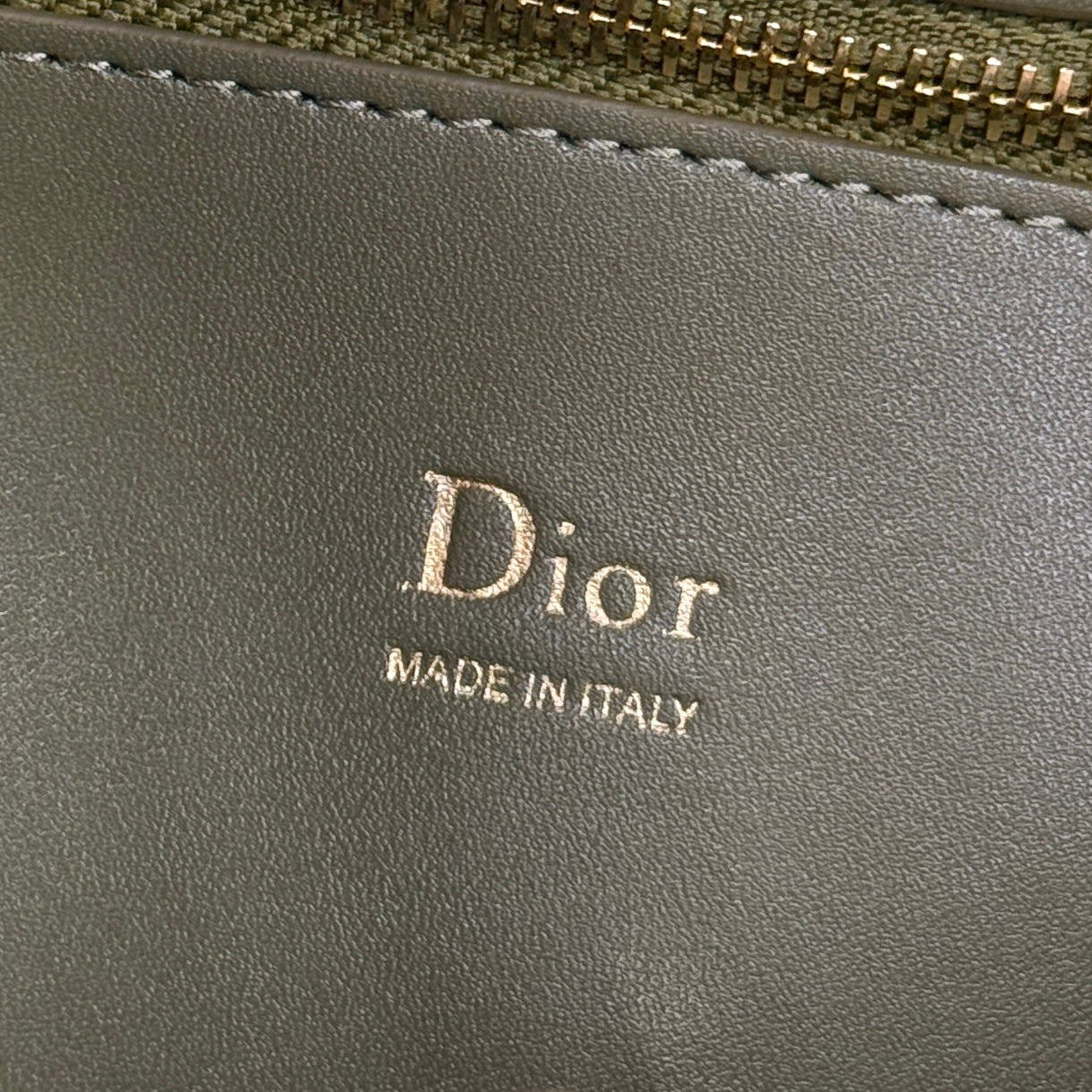 Dior Bow Tote Military Green Hardware DO0737 - Image 9