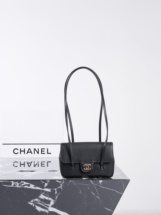 Chanel 26P Mini Preppy Coco Bag Black AP5068 - View 1