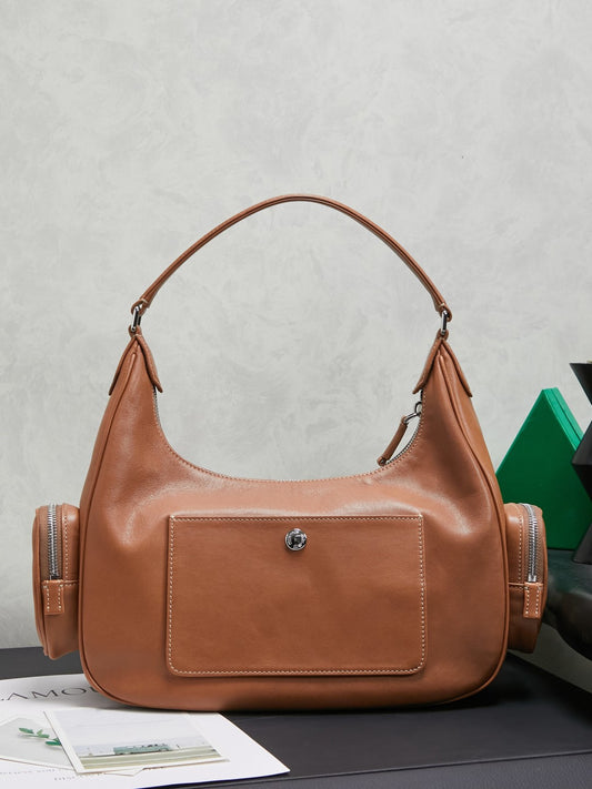 Miu Miu Pocket Bag 5BC189 Brown Caramel - View 1