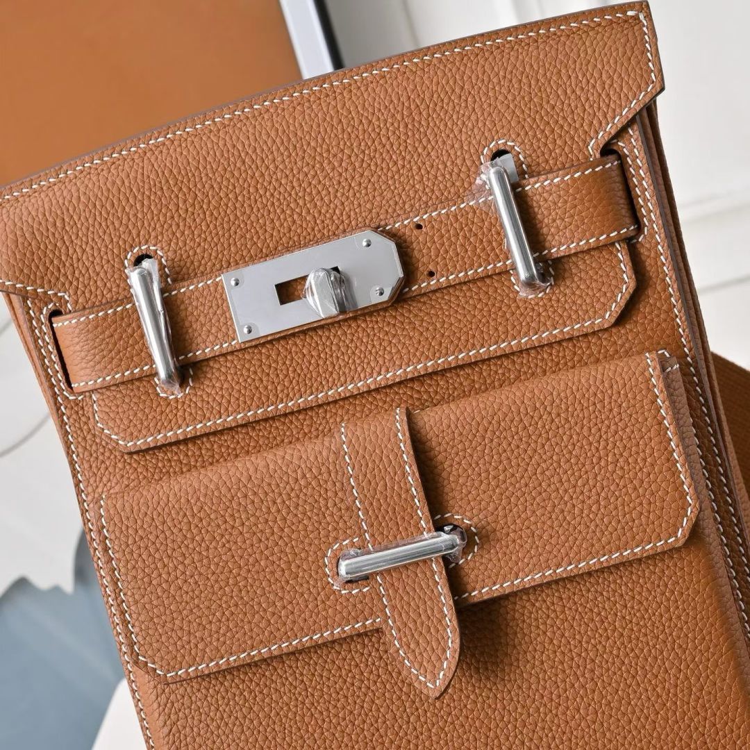Hermes Hac a Dos PM Backpack Brown - View 8