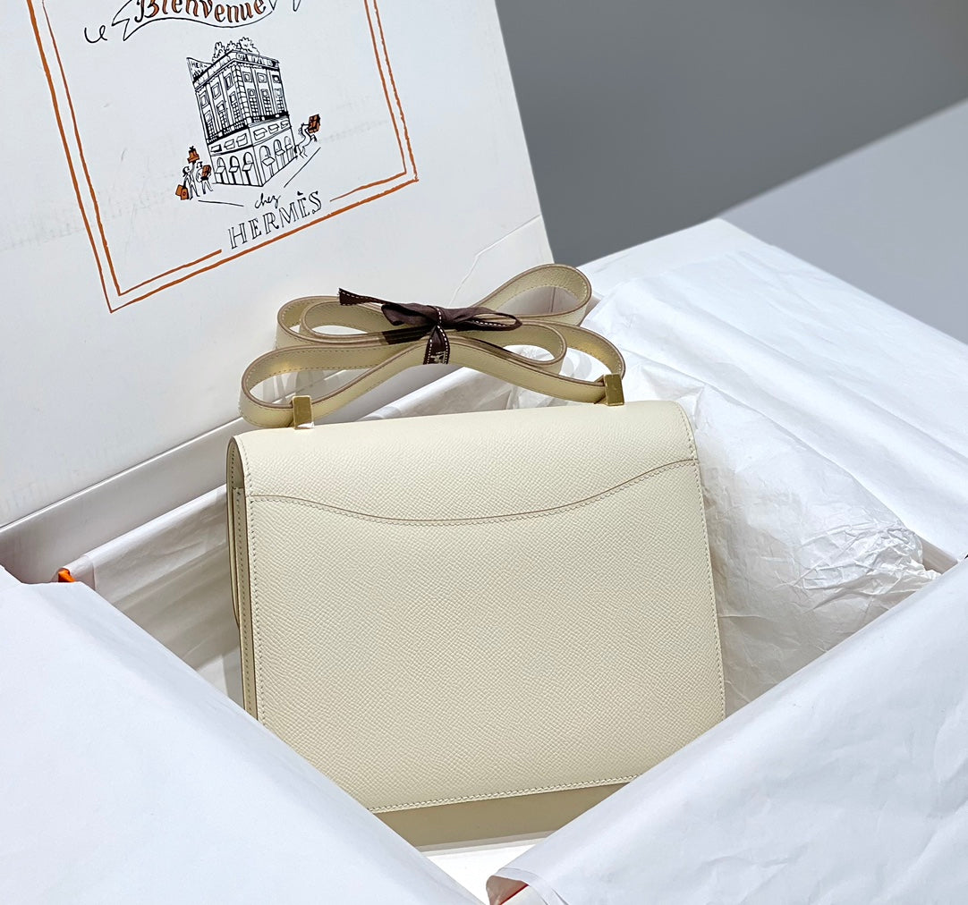 Hermès Constance 23 Milkshake White Gold Hardware 26050923