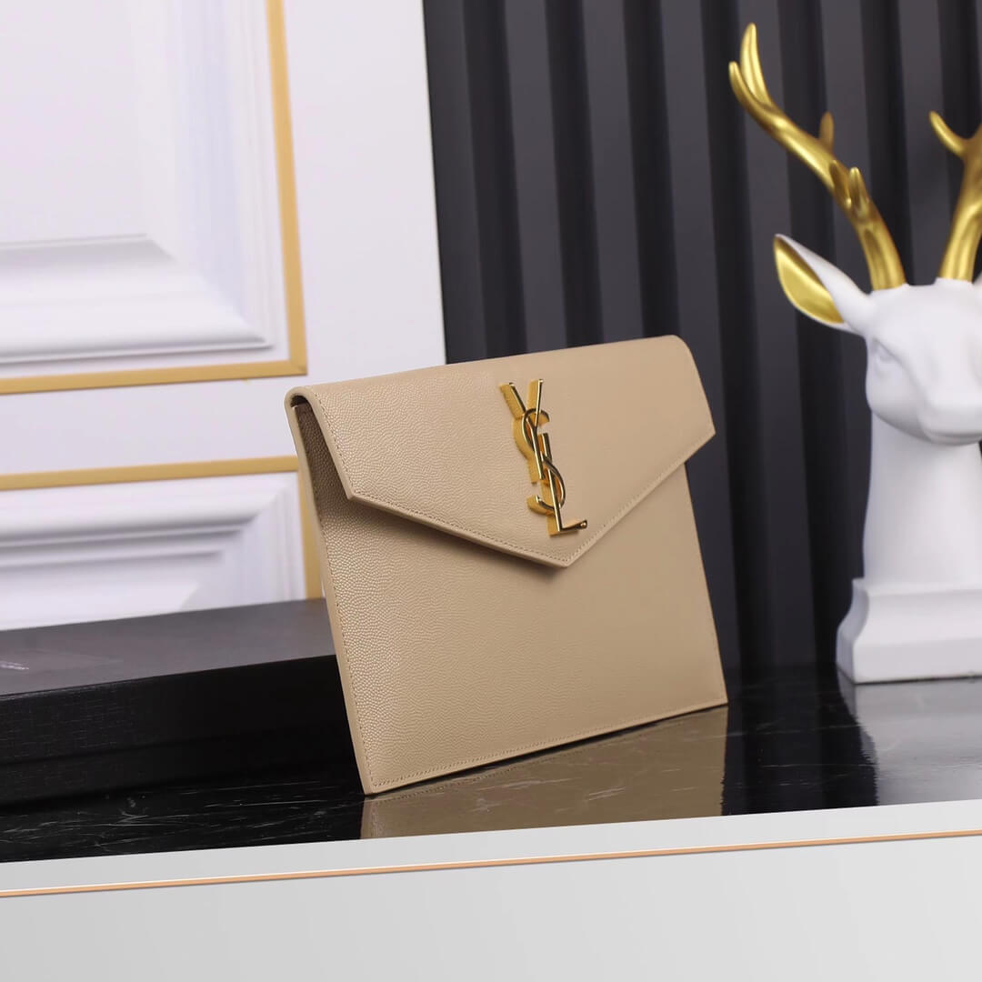 ys l565739 clutch bag white metallic silver leather free shipping µĸ±±¾