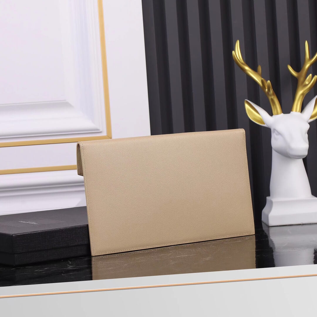 ys l565739 clutch bag white metallic silver leather free shipping µĸ±±¾