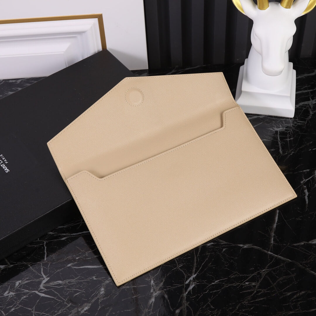 ys l565739 clutch bag white metallic silver leather free shipping µĸ±±¾