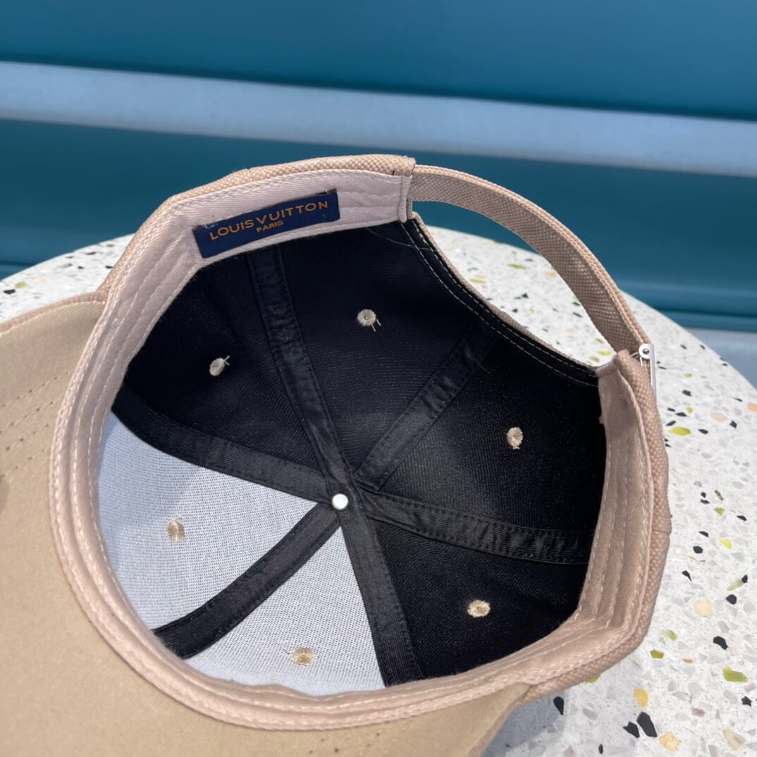 lou baseball hat for summer 20230730 white