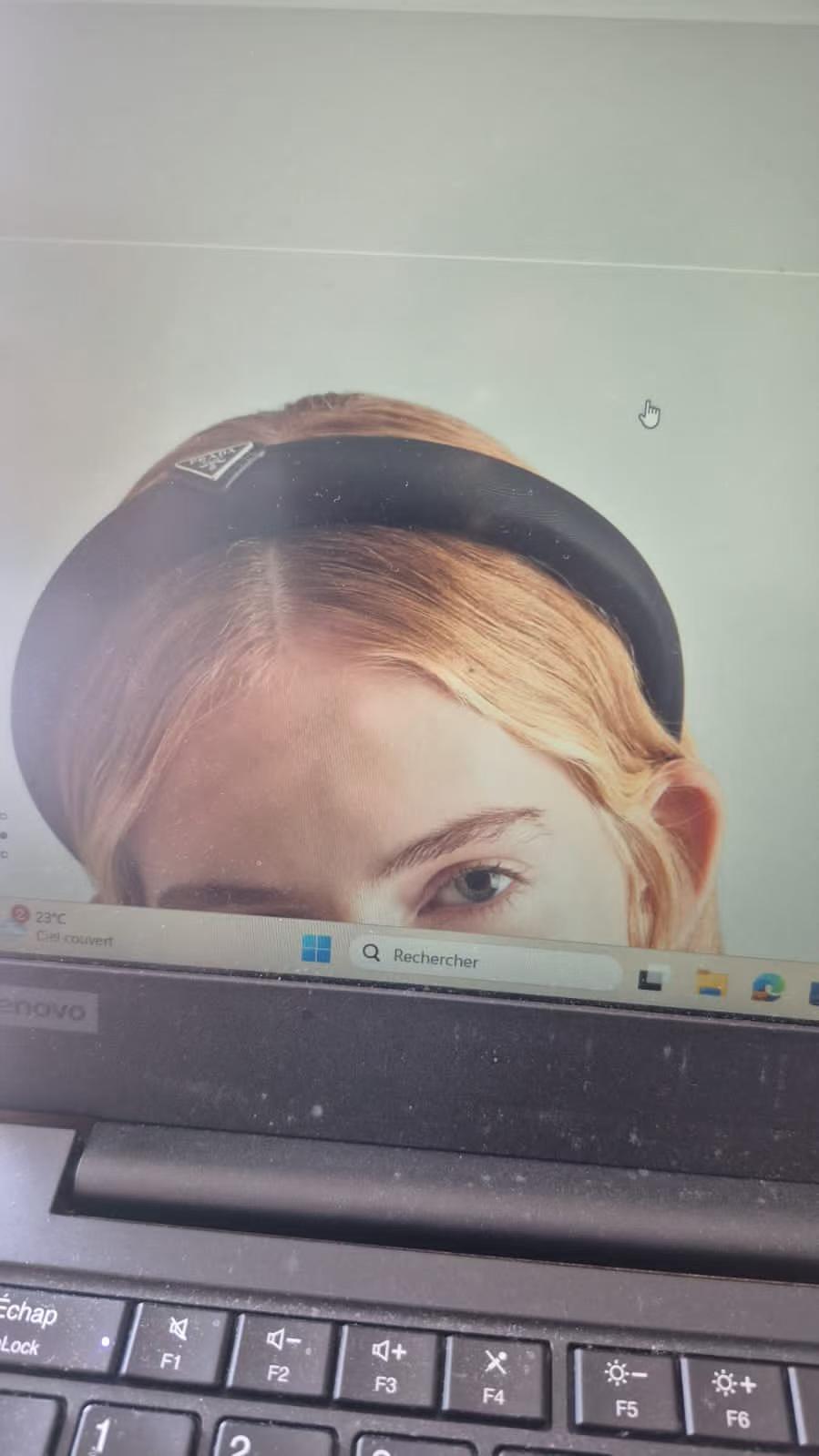 Prada head band MZ250514 Black
