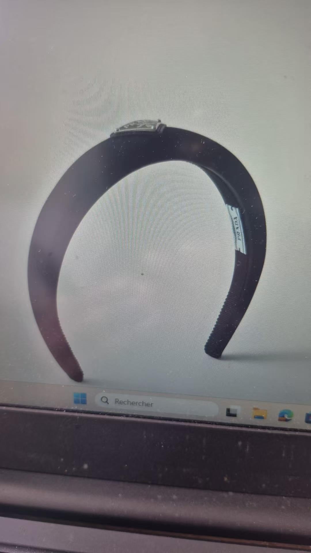 Prada head band MZ250514 Black