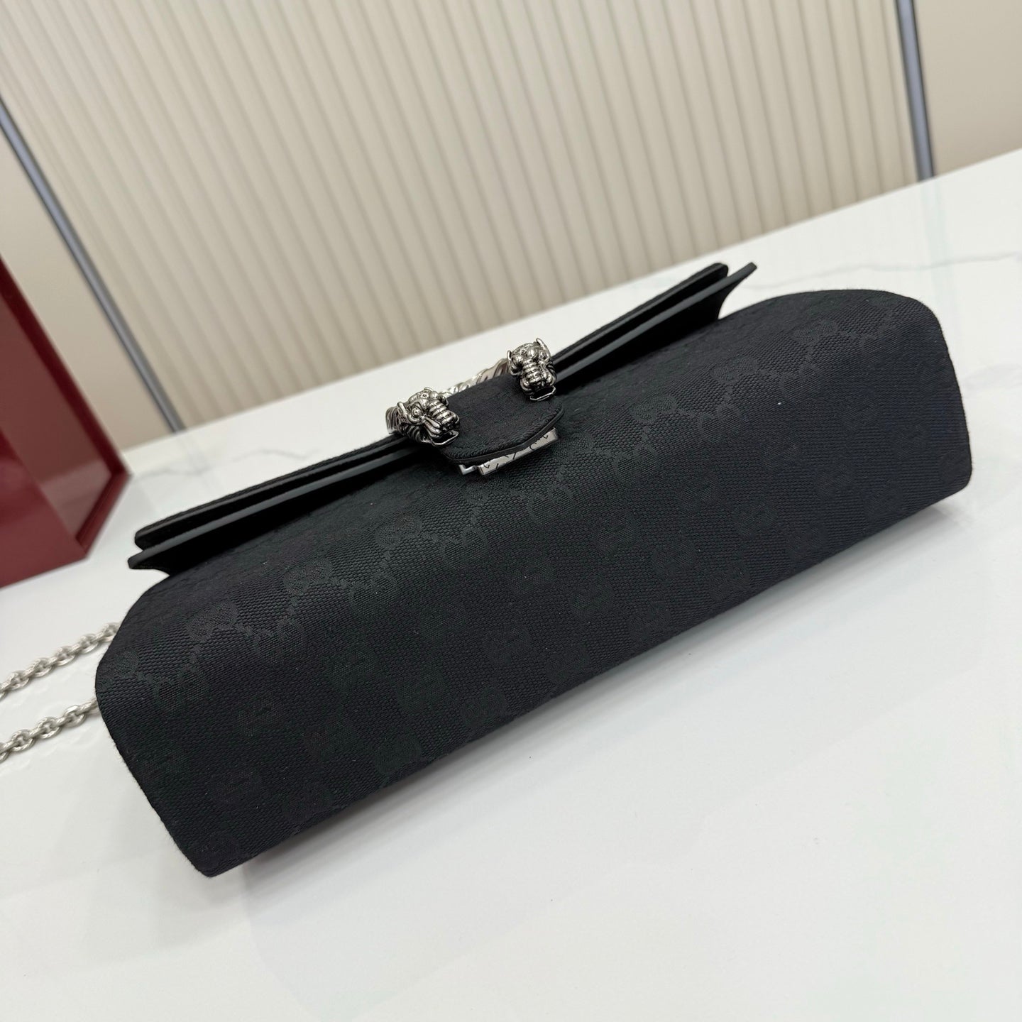 Gucci Dionysus GG Canvas Black Shoulder Bag 874735