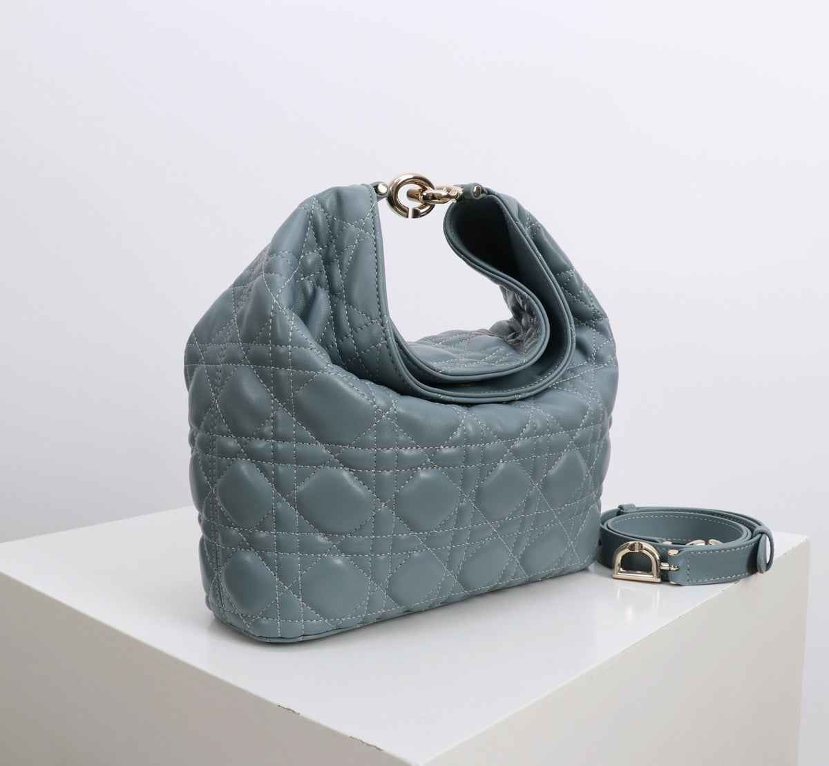 Dior Jonathan Anderson Army Green Blue Gold Hardware 1538