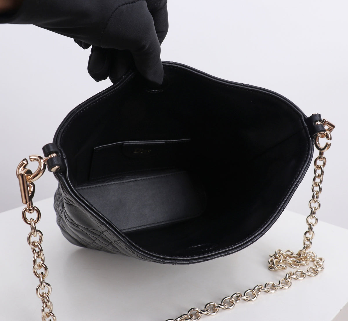 Dior Jonathan Anderson Mini Black Gold Hardware 1538S