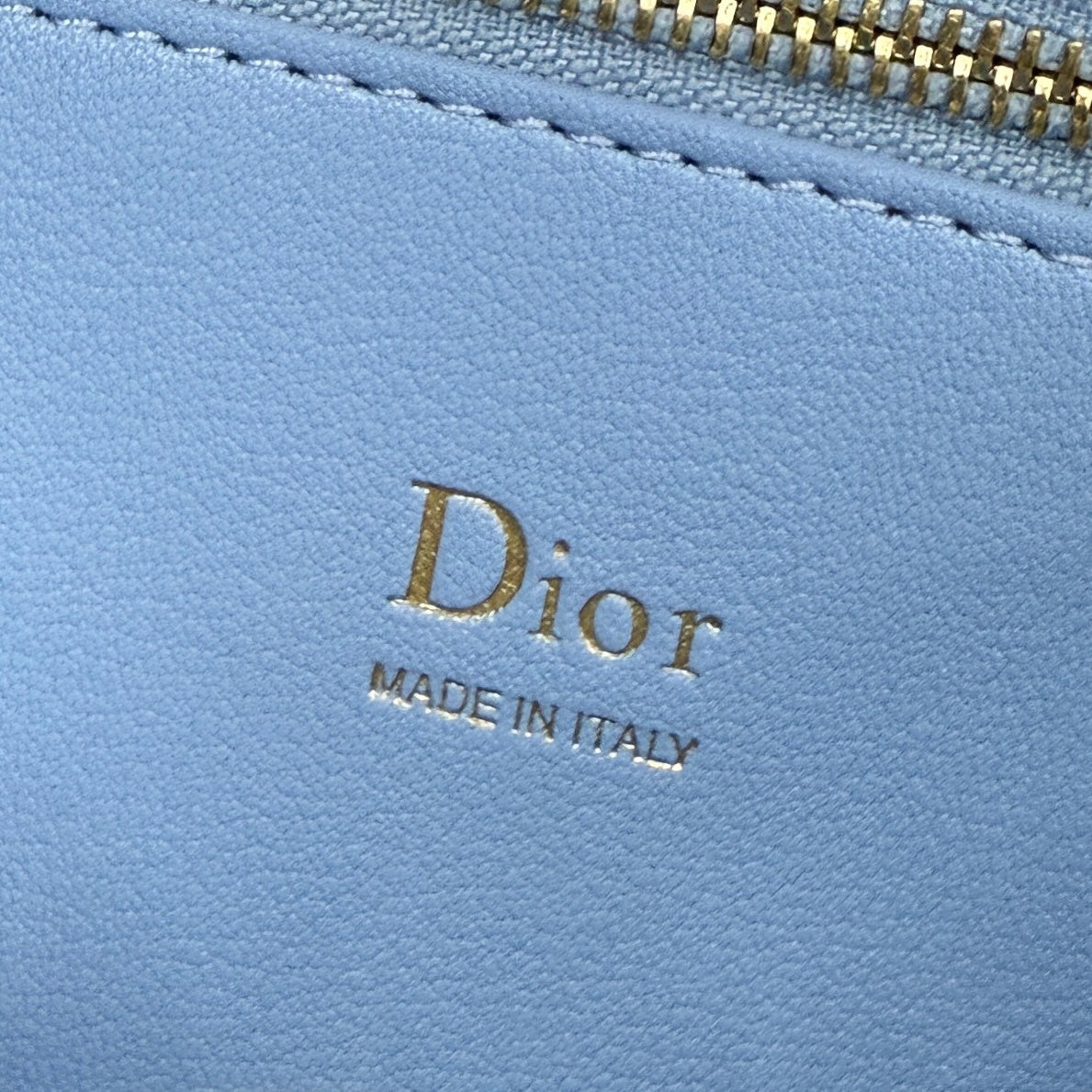 Dior Bow Tote Blue Hardware DO0737 - Image 9