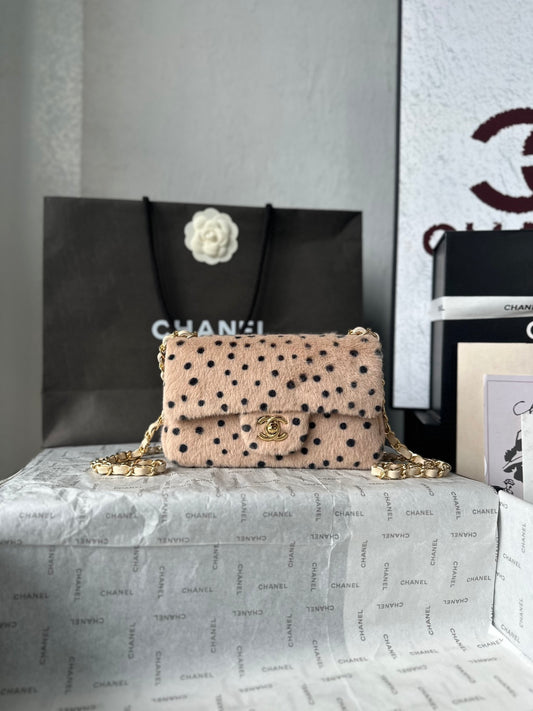 Chanel 26A Leopard Dot Bag Leopard AS1116