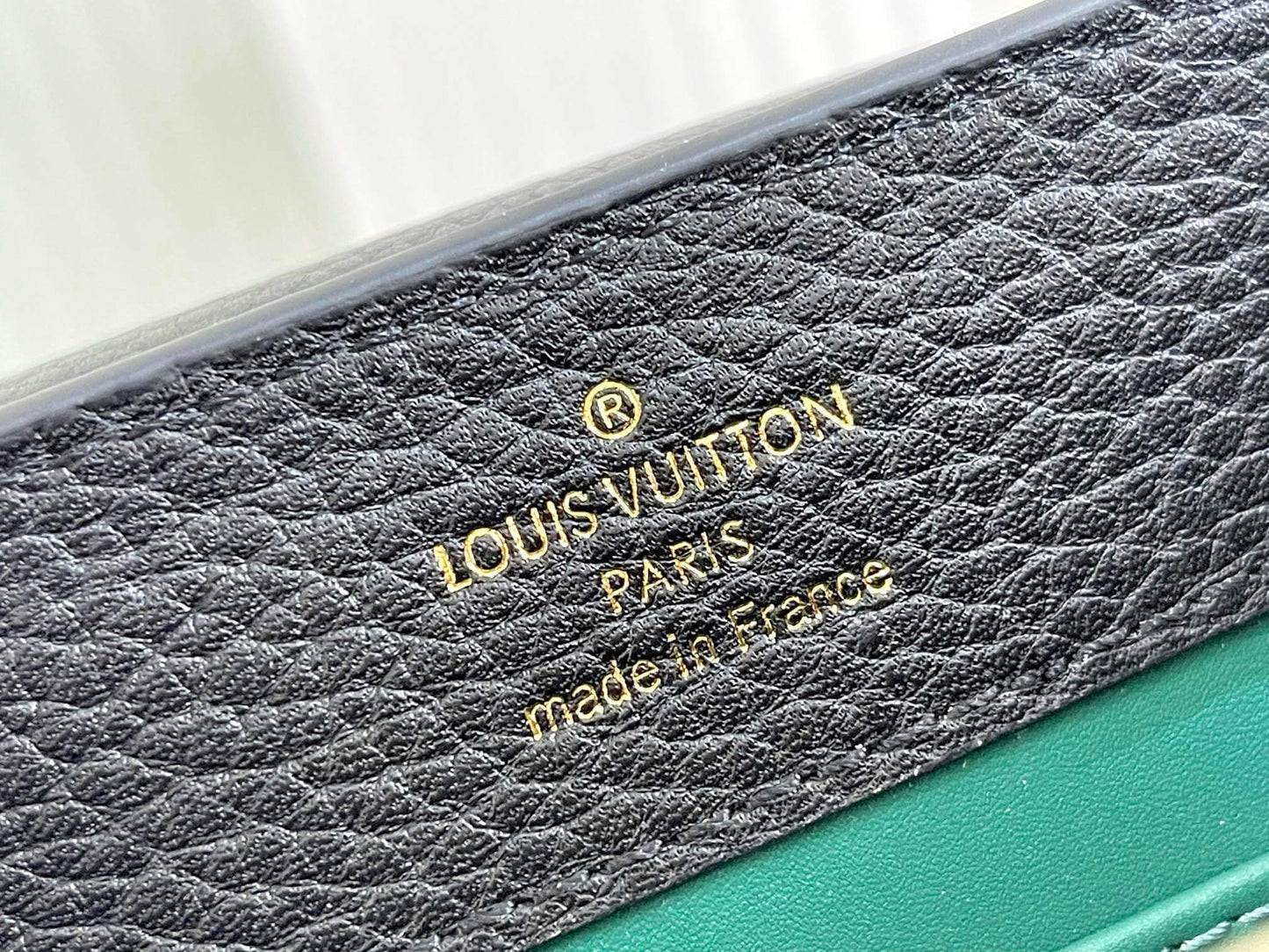 m59066 m48865 capucines mini shoulder handbag black