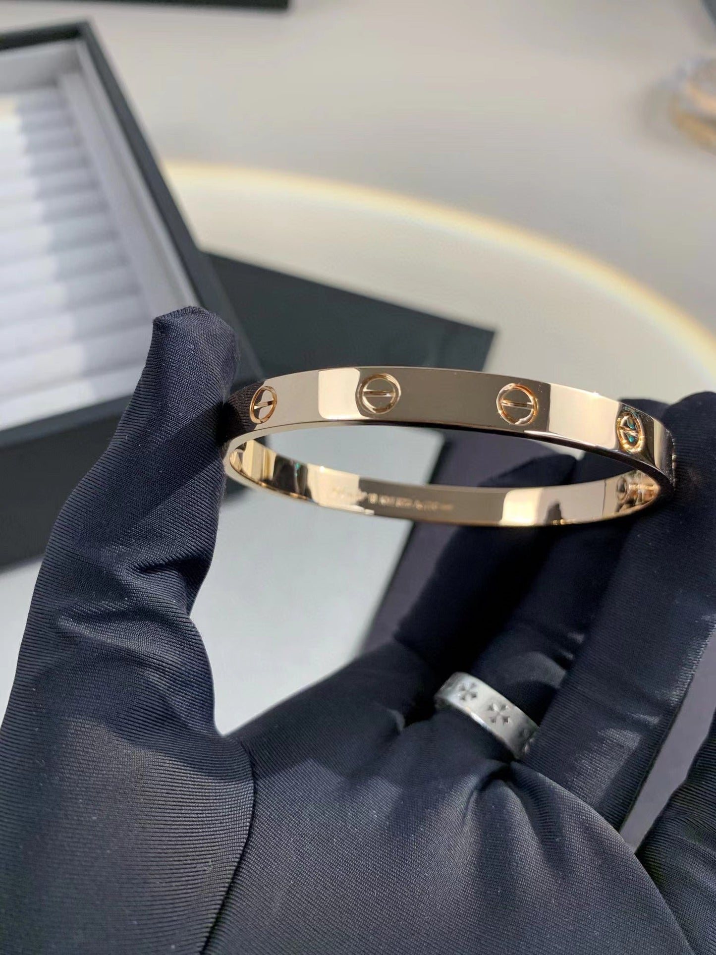 car021301 car bracelet silver yellow gold rose gold