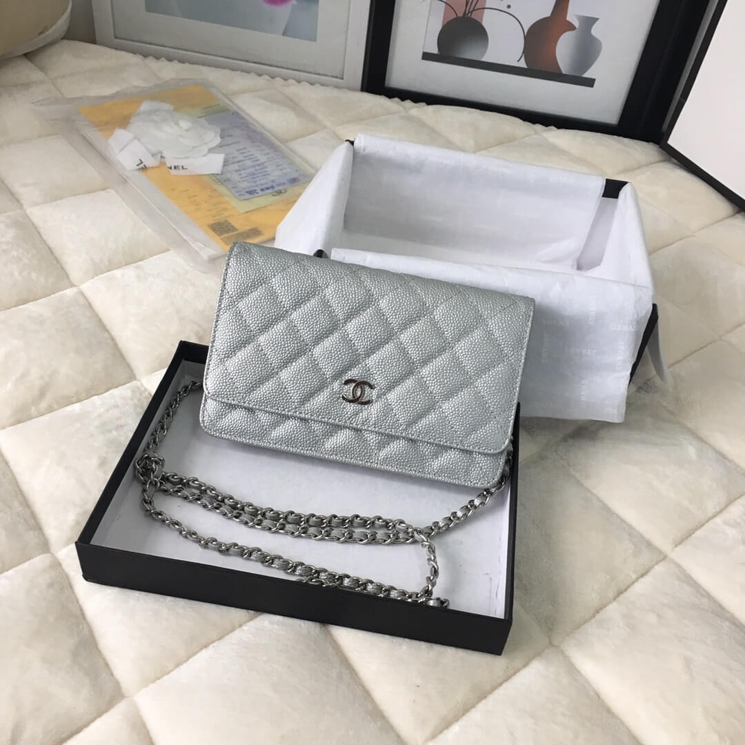 cha 33814 top quality chain bag 12cm silver shoulder bag cross body bags need takes 10 18 days to made it