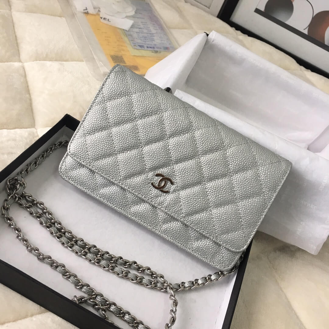 cha 33814 top quality chain bag 12cm silver shoulder bag cross body bags need takes 10 18 days to made it