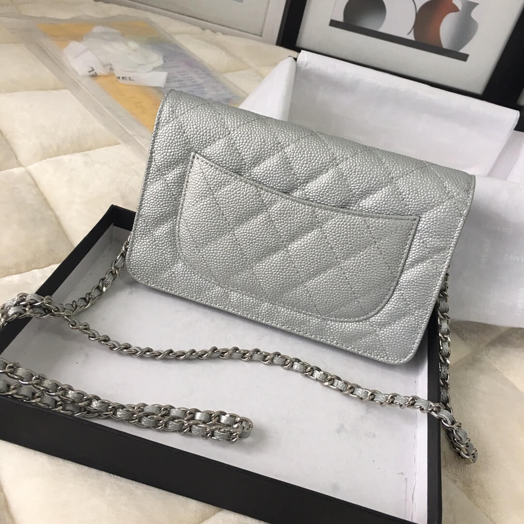 cha 33814 top quality chain bag 12cm silver shoulder bag cross body bags need takes 10 18 days to made it