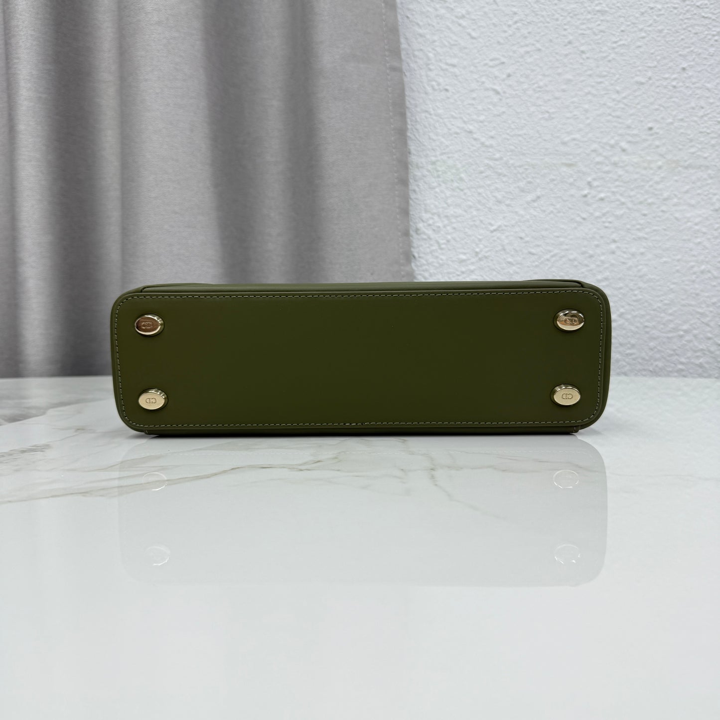 Dior Bow Tote Military Green Hardware DO0737 - Image 6