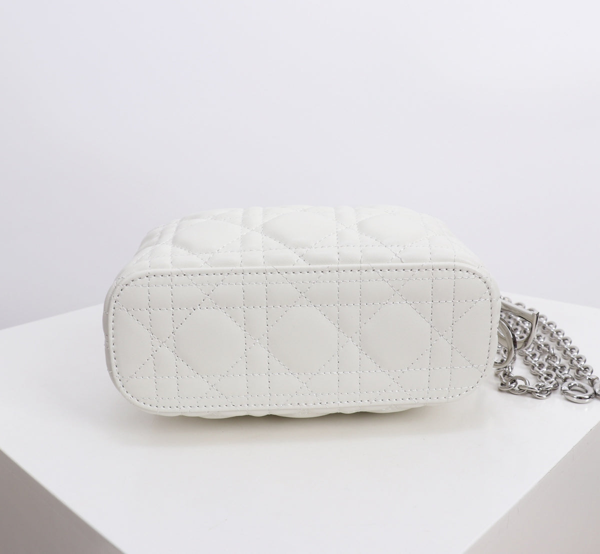 Dior Jonathan Anderson Mini White Silver Hardware 1538S