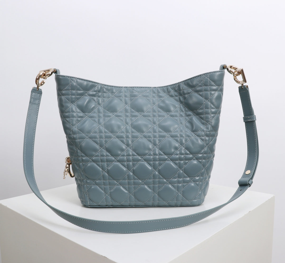 Dior Jonathan Anderson Army Green Blue Gold Hardware 1538