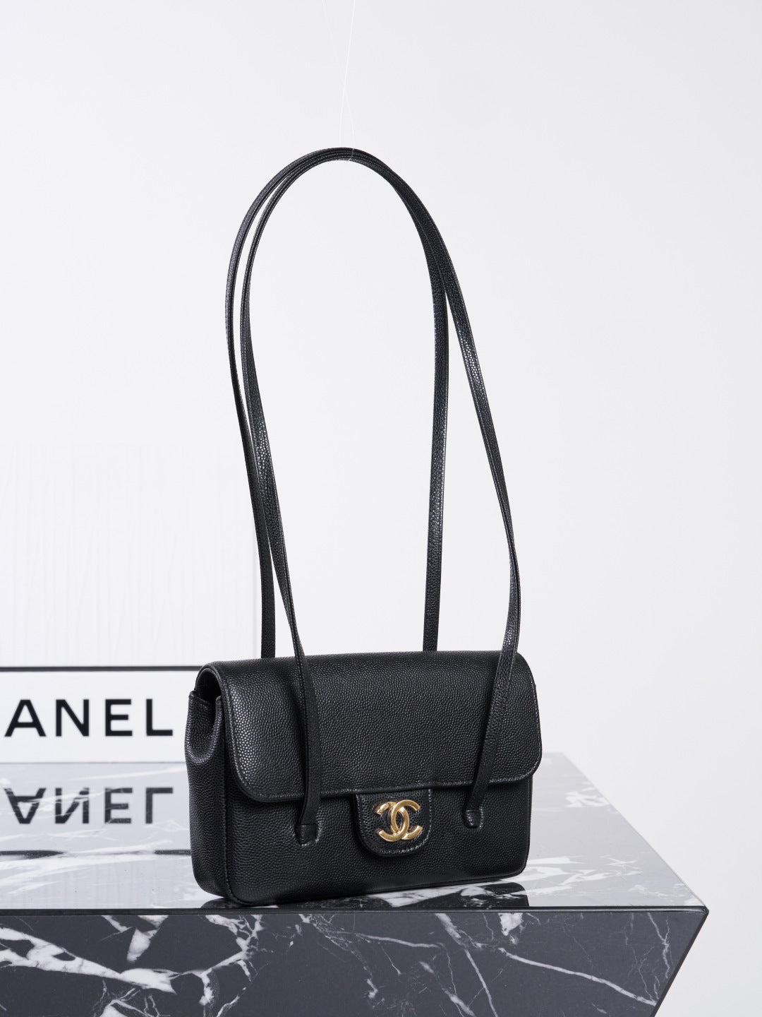 Chanel 26P Mini Preppy Coco Bag Black AP5068 - View 5