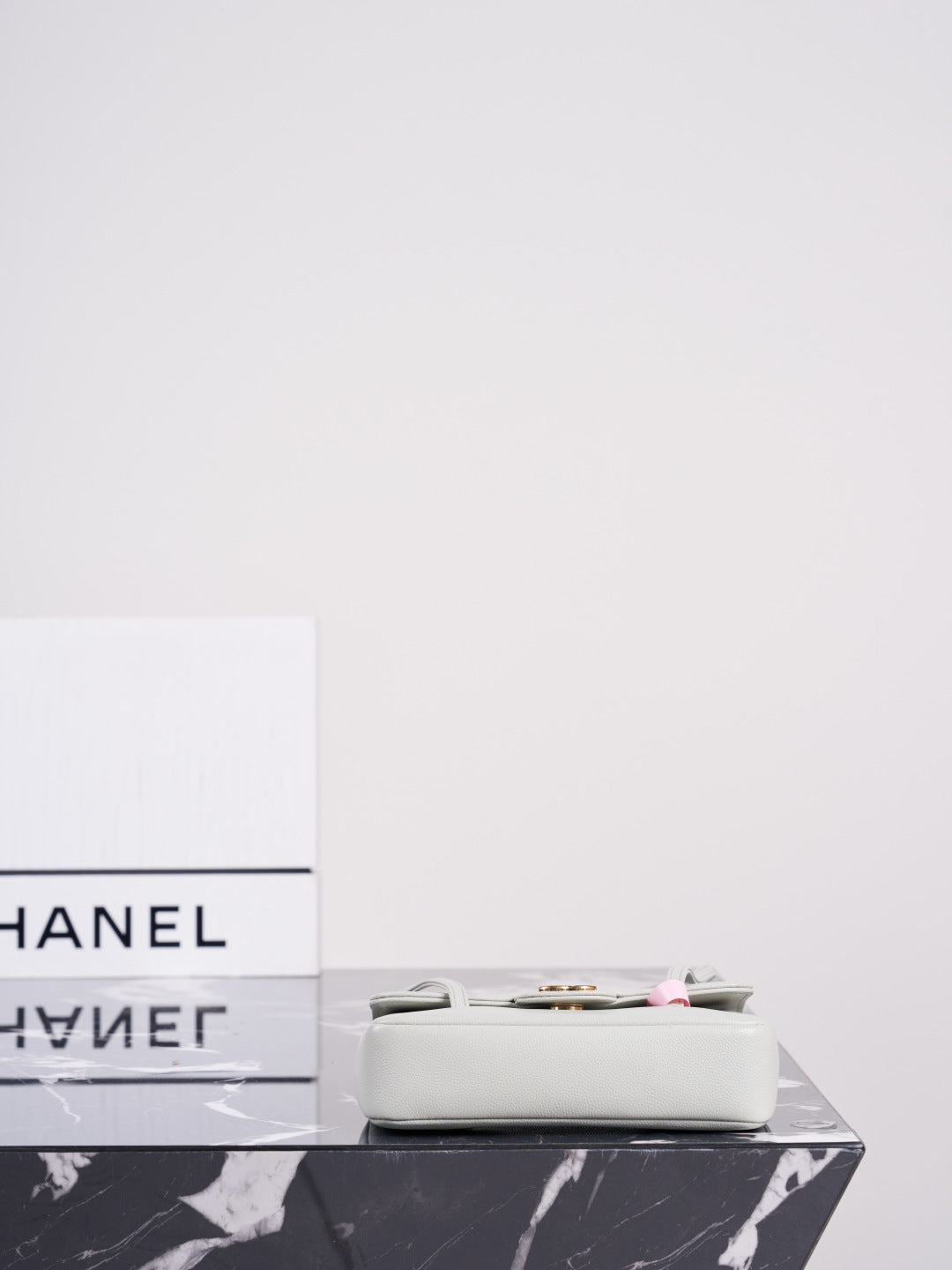 Chanel 26P Mini Preppy Coco Bag Light Green AP5068 - View 4