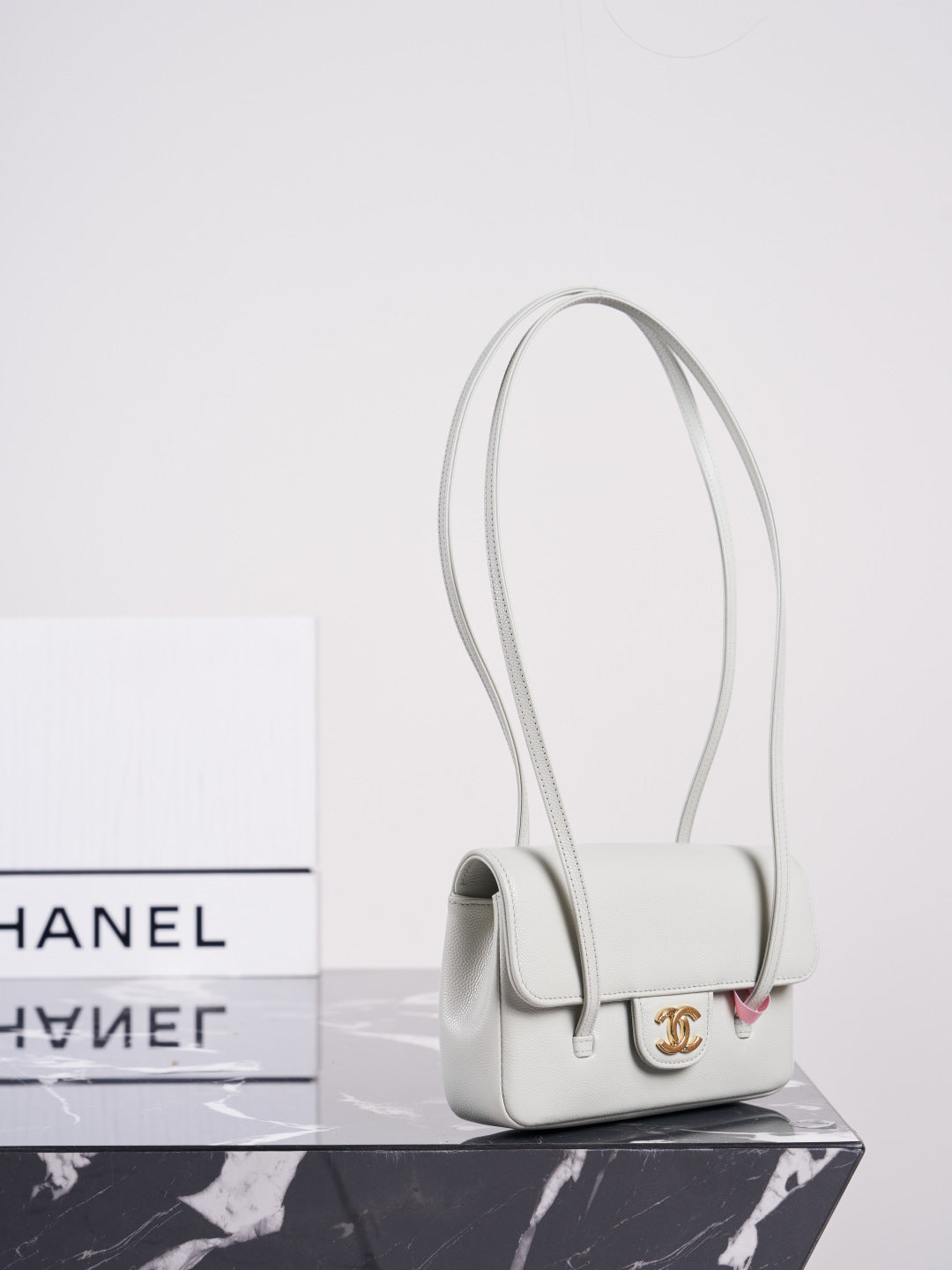 Chanel 26P Mini Preppy Coco Bag Light Green AP5068 - View 3