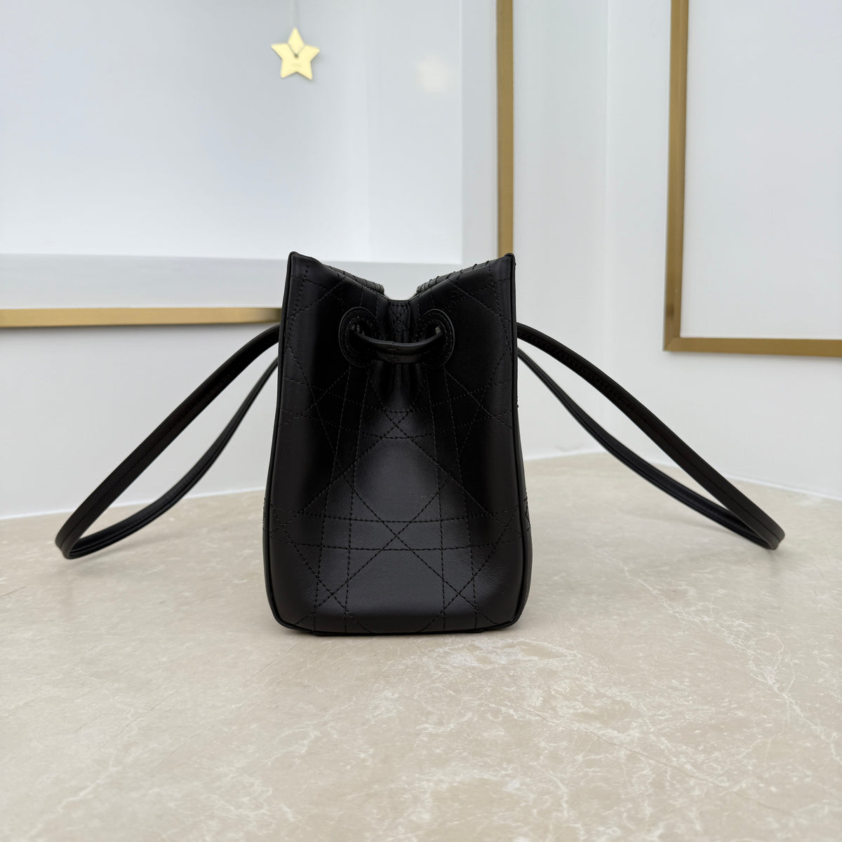 Dior Small Promenade Shopping Bag Black M1410