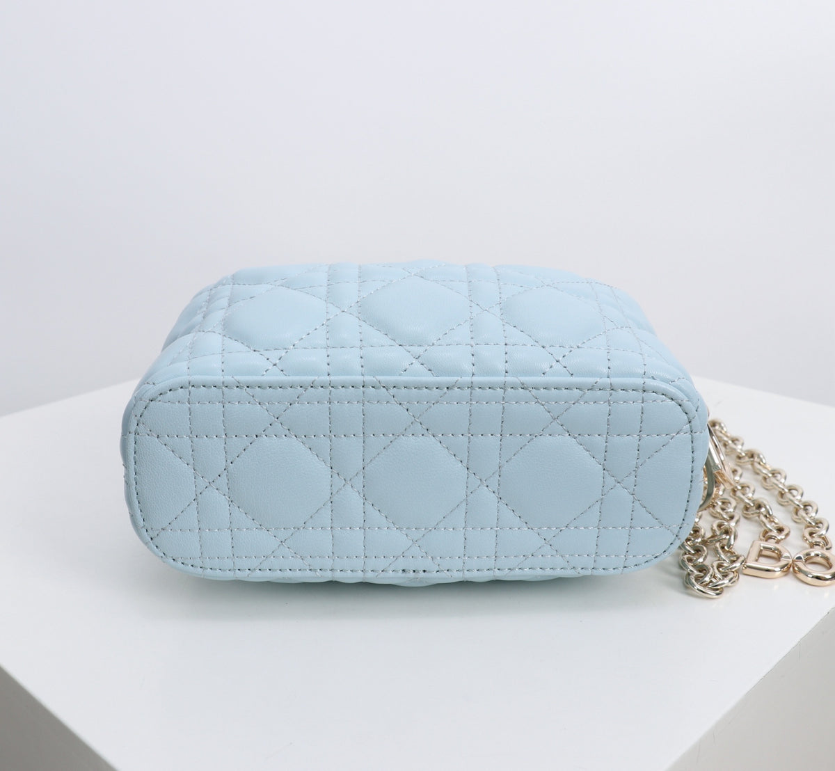 Dior Jonathan Anderson Mini Light Blue Silver Hardware 1538S