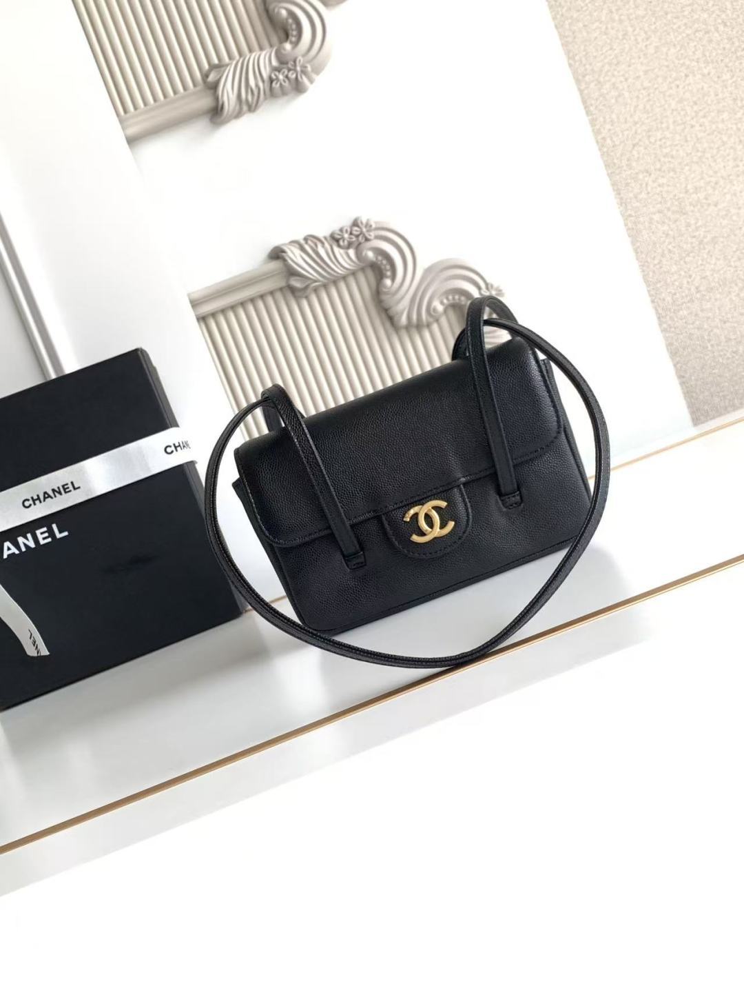 Chanel 26P Mini Preppy Coco Bag Black AP5068 - View 12